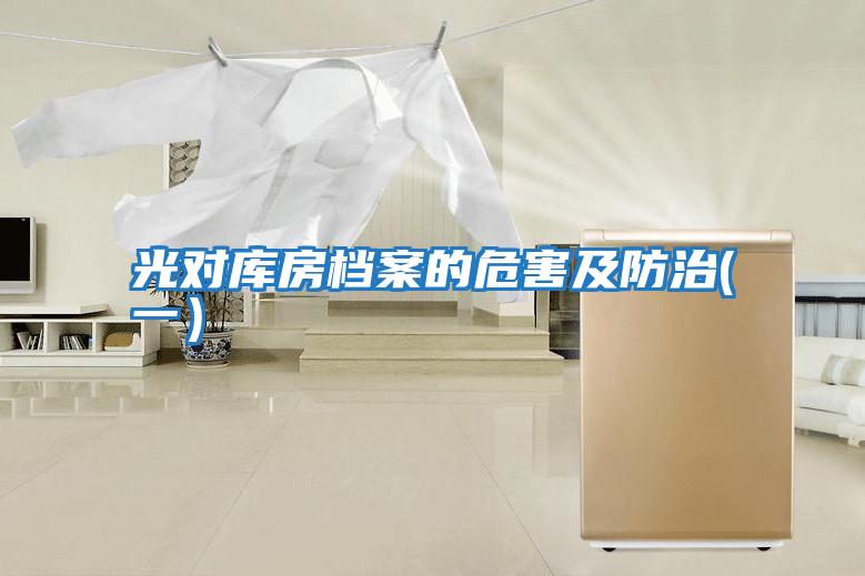 光對庫房檔案的危害及防治(一)