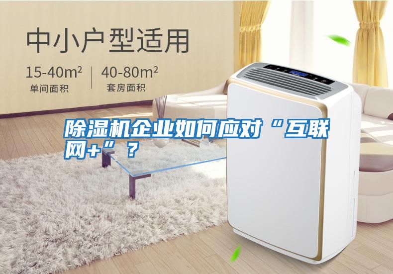 除濕機企業(yè)如何應對“互聯網+”？