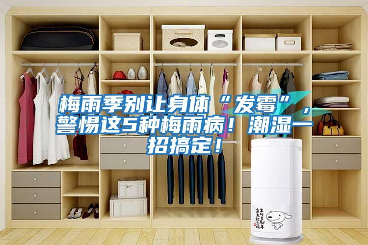 梅雨季別讓身體“發霉”，警惕這5種梅雨病！潮濕一招搞定！