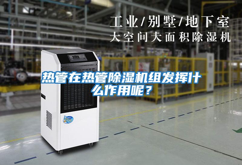 熱管在熱管除濕機組發揮什么作用呢？