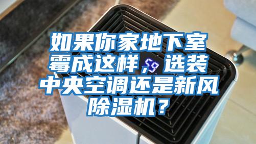 如果你家地下室霉成這樣，選裝中央空調(diào)還是新風(fēng)除濕機(jī)？
