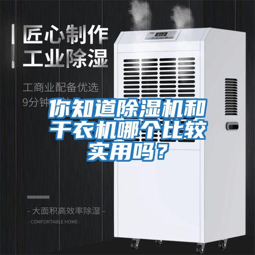 你知道除濕機和干衣機哪個比較實用嗎？