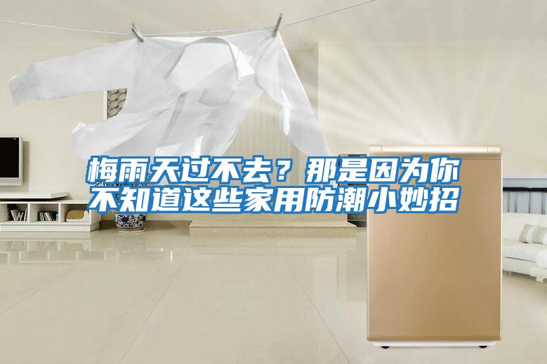 梅雨天過不去？那是因?yàn)槟悴恢肋@些家用防潮小妙招