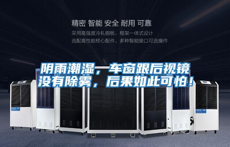 陰雨潮濕，車窗跟后視鏡沒有除霧，后果如此可怕！