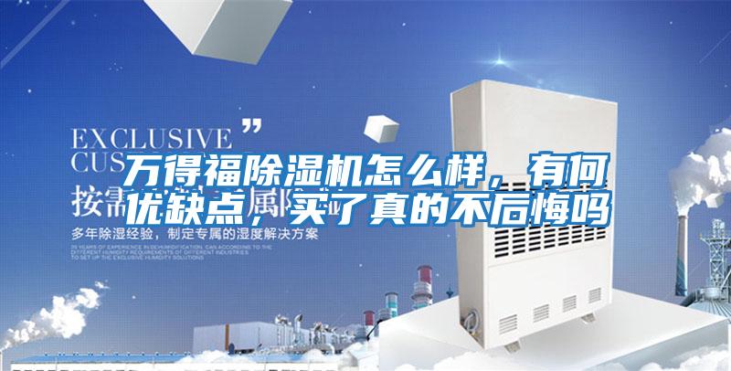 萬得福除濕機怎么樣，有何優缺點，買了真的不后悔嗎