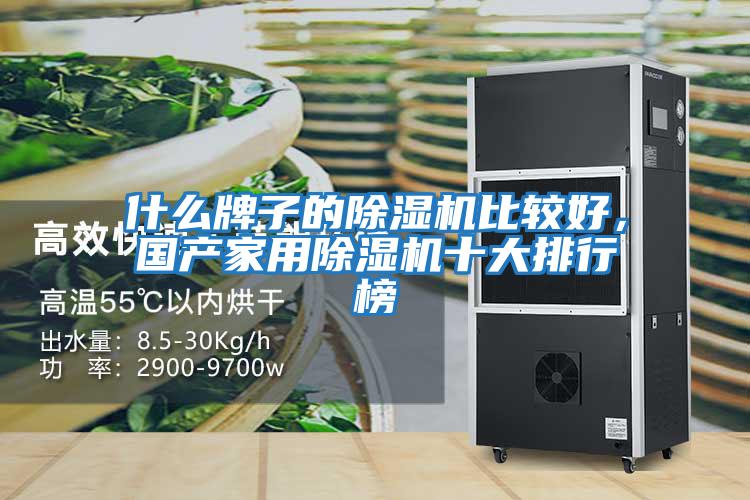 什么牌子的除濕機比較好,國產家用除濕機十大排行榜