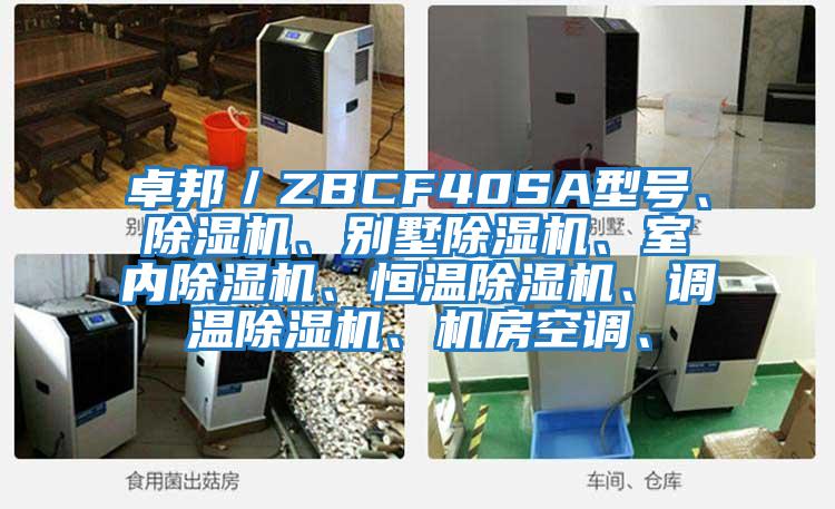 卓邦／ZBCF40SA型號、除濕機、別墅除濕機、室內除濕機、恒溫除濕機、調溫除濕機、機房空調、