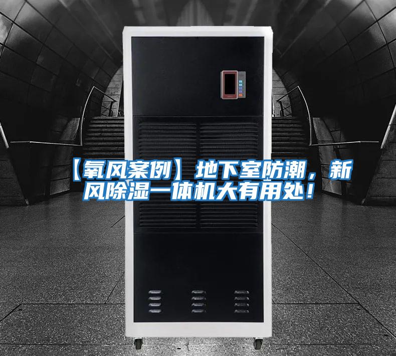 【氧風案例】地下室防潮，新風除濕一體機大有用處！