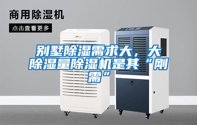 別墅除濕需求大，大除濕量除濕機是其“剛需”