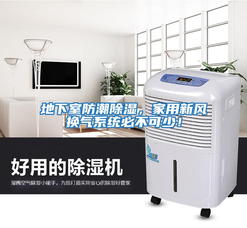地下室防潮除濕，家用新風換氣系統(tǒng)必不可少！