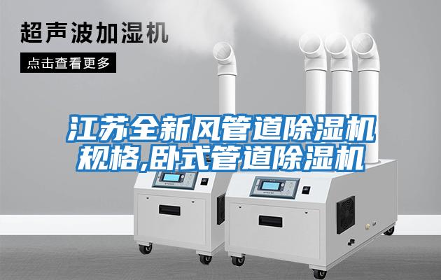 江蘇全新風(fēng)管道除濕機規(guī)格,臥式管道除濕機