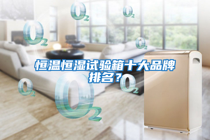 恒溫恒濕試驗箱十大品牌排名？