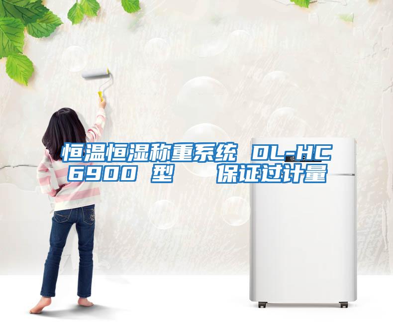 恒溫恒濕稱(chēng)重系統(tǒng) DL-HC6900 型   保證過(guò)計(jì)量