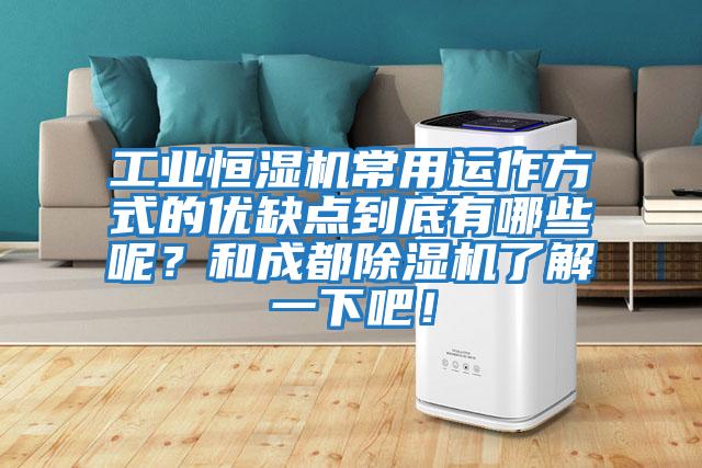 工業恒濕機常用運作方式的優缺點到底有哪些呢？和成都除濕機了解一下吧！