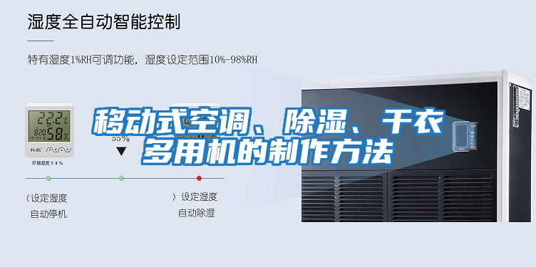 移動式空調、除濕、干衣多用機的制作方法