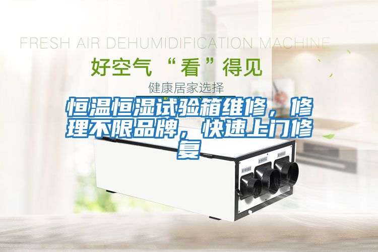 恒溫恒濕試驗箱維修，修理不限品牌，快速上門修復