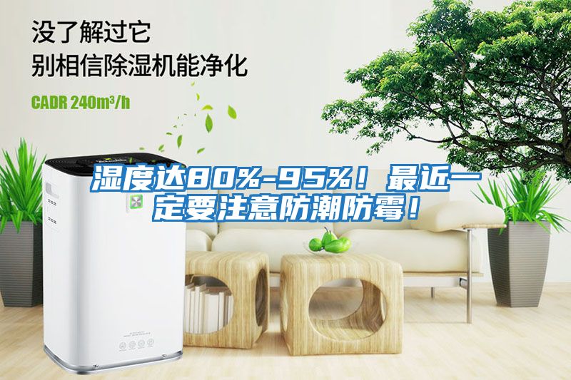 濕度達80%-95%！最近一定要注意防潮防霉！