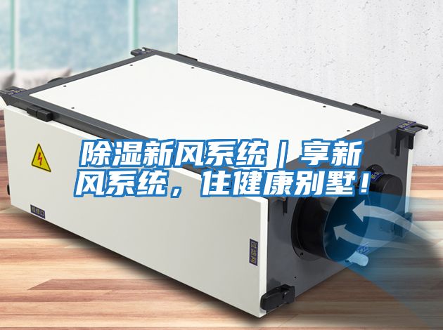 除濕新風系統｜享新風系統，住健康別墅！