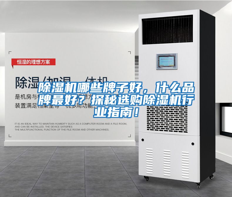 除濕機哪些牌子好，什么品牌最好？探秘選購除濕機行業指南！
