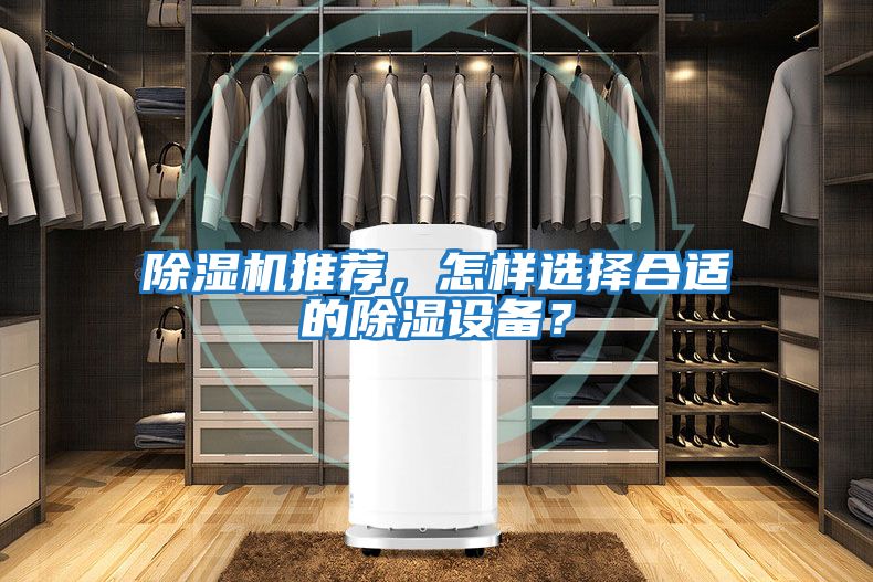 除濕機推薦，怎樣選擇合適的除濕設備？