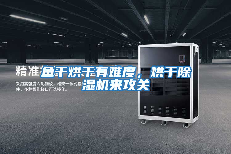 魚干烘干有難度，烘干除濕機來攻關