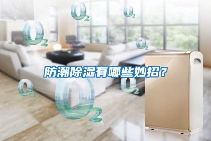 防潮除濕有哪些妙招？